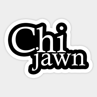 Chi Jawn Sticker